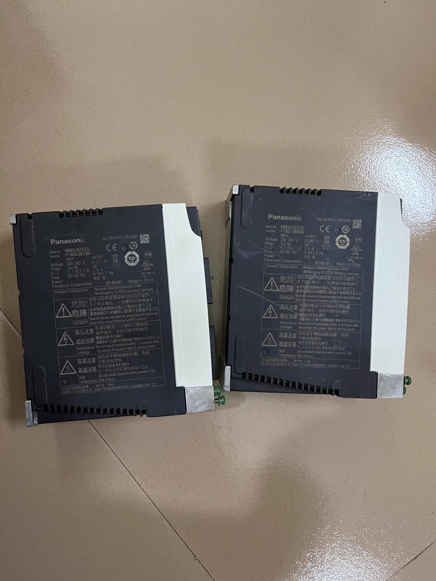 Panasonic MBDLN25SG Servo Motor Brand New and Genuine inverter test OK Fast Shipping