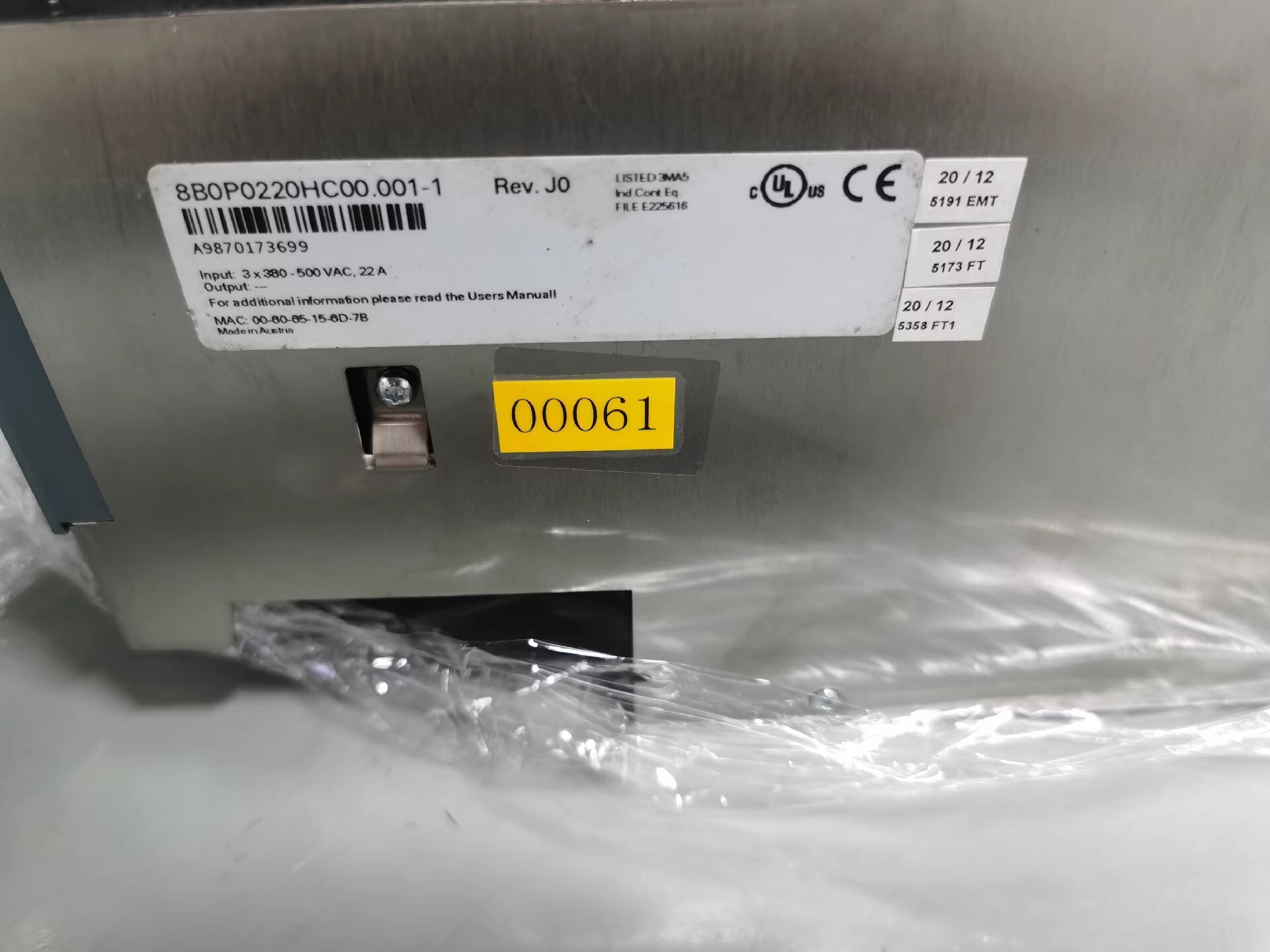 8BVI0440HCD0.000 - 1 Servo drive B&R Brand New and Genuine inverter test OK Fast Shipping