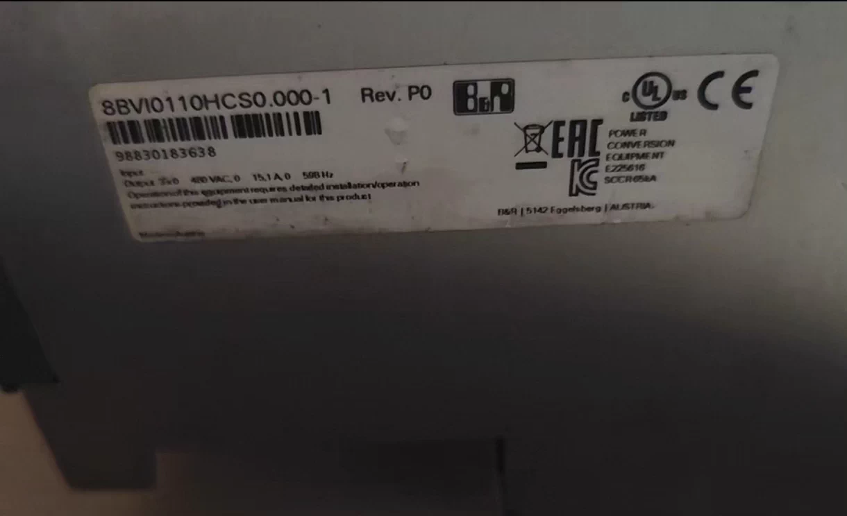 8BVI0110HCS0.000-1 Servo drive B&R Brand New and Genuine inverter test OK Fast Shipping