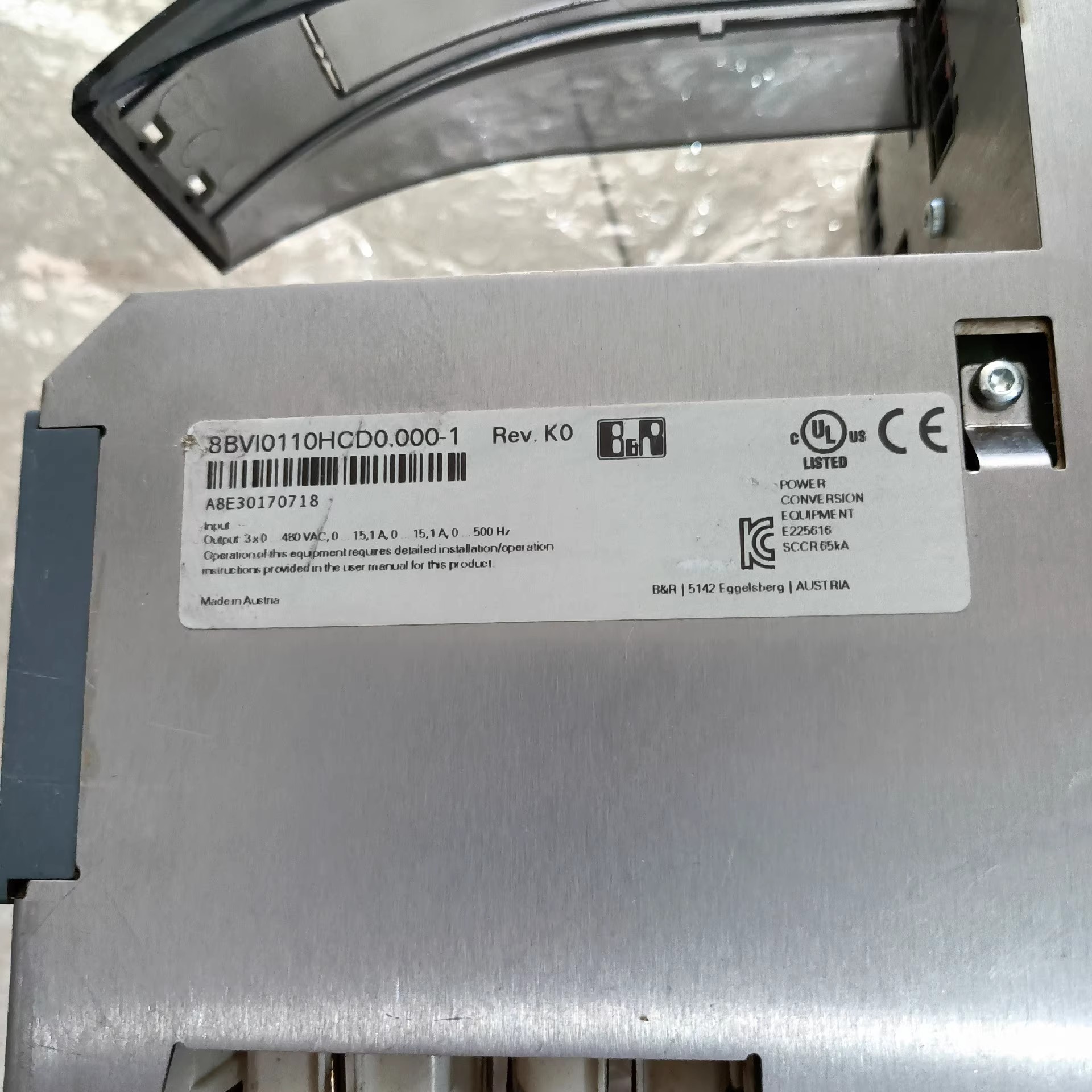 8BVI0110HCD0.000-1 Servo drive B&R Brand New and Genuine inverter test OK Fast Shipping
