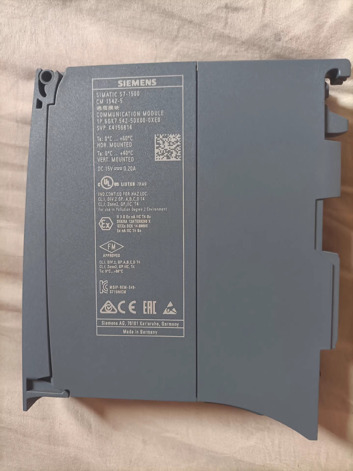 Siemens servo drive 6GK7542-5DX00-0XE0 Brand New and Genuine inverter test OK Fast Shipping