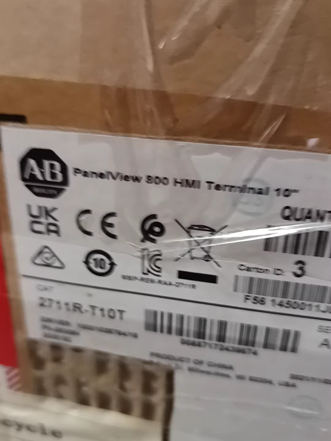 2711R-T10T  Allen-Bradley SFrequency Converter Brand New and Genuine inverter test OK Fast Shipping