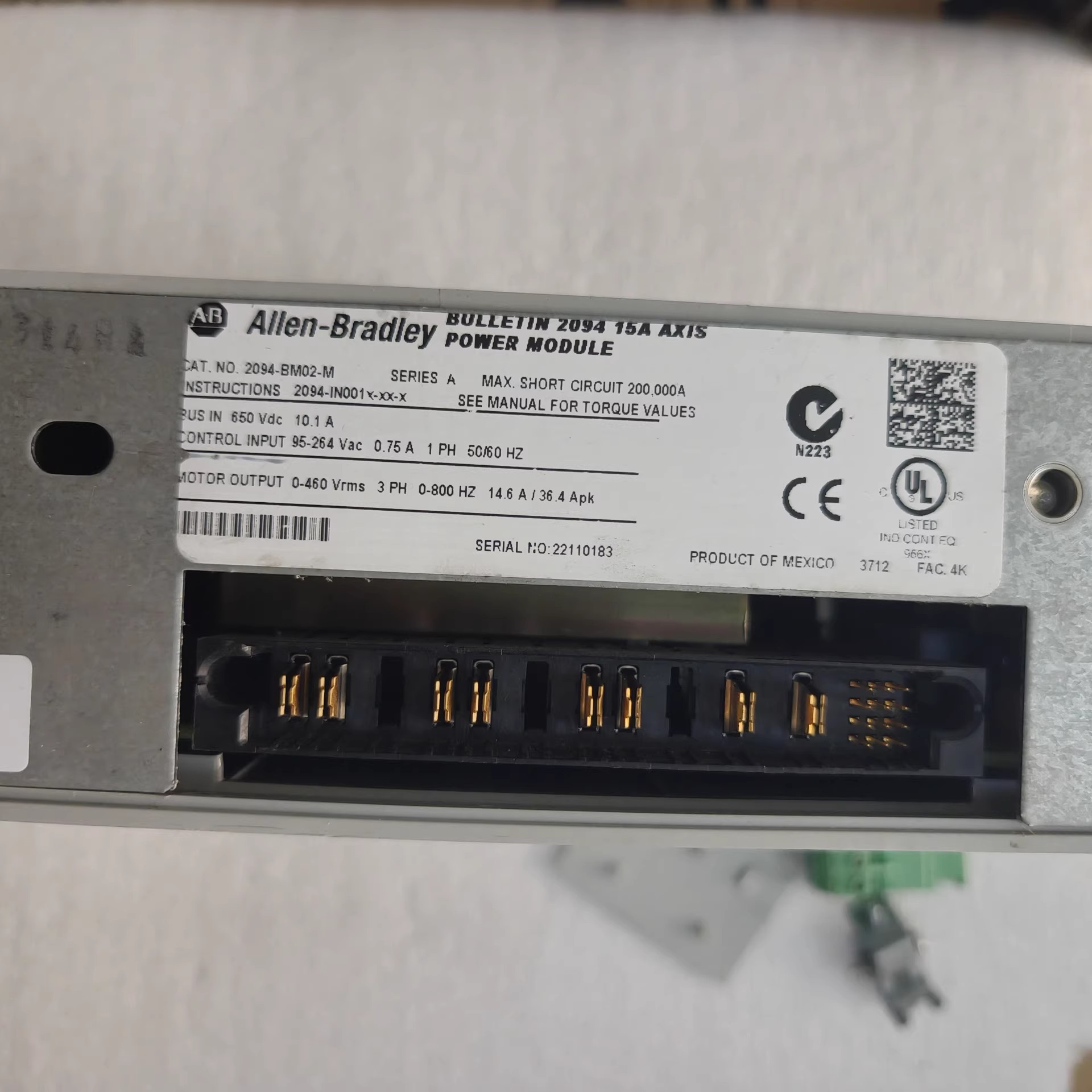 2094-BM02-M Allen-Bradley SFrequency Converter Brand New and Genuine inverter test OK Fast Shipping