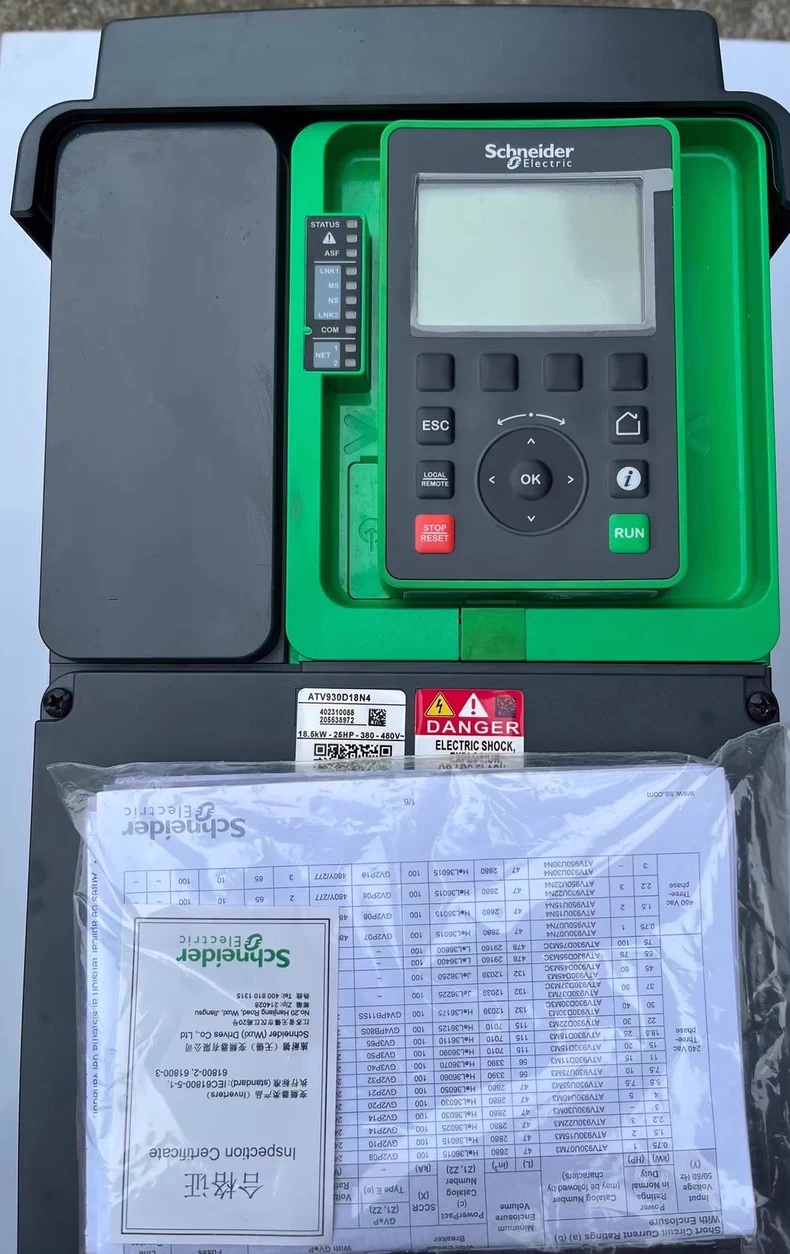 Schneider ATV930C25N4C Brand New and Genuine inverter test OK Fast Shipping