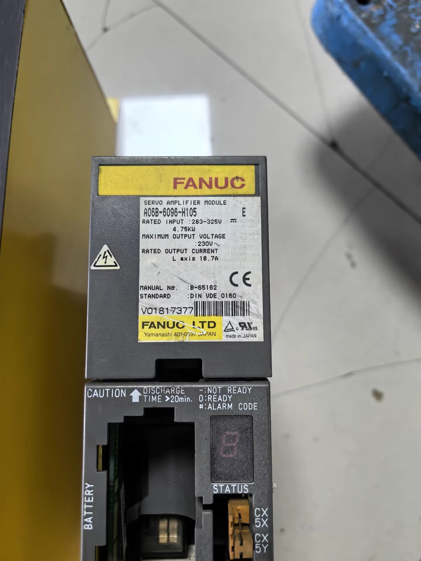 A06B-6096-H105 Genuine FANUC Servo Motor Brand New and Genuine inverter test OK Fast Shipping