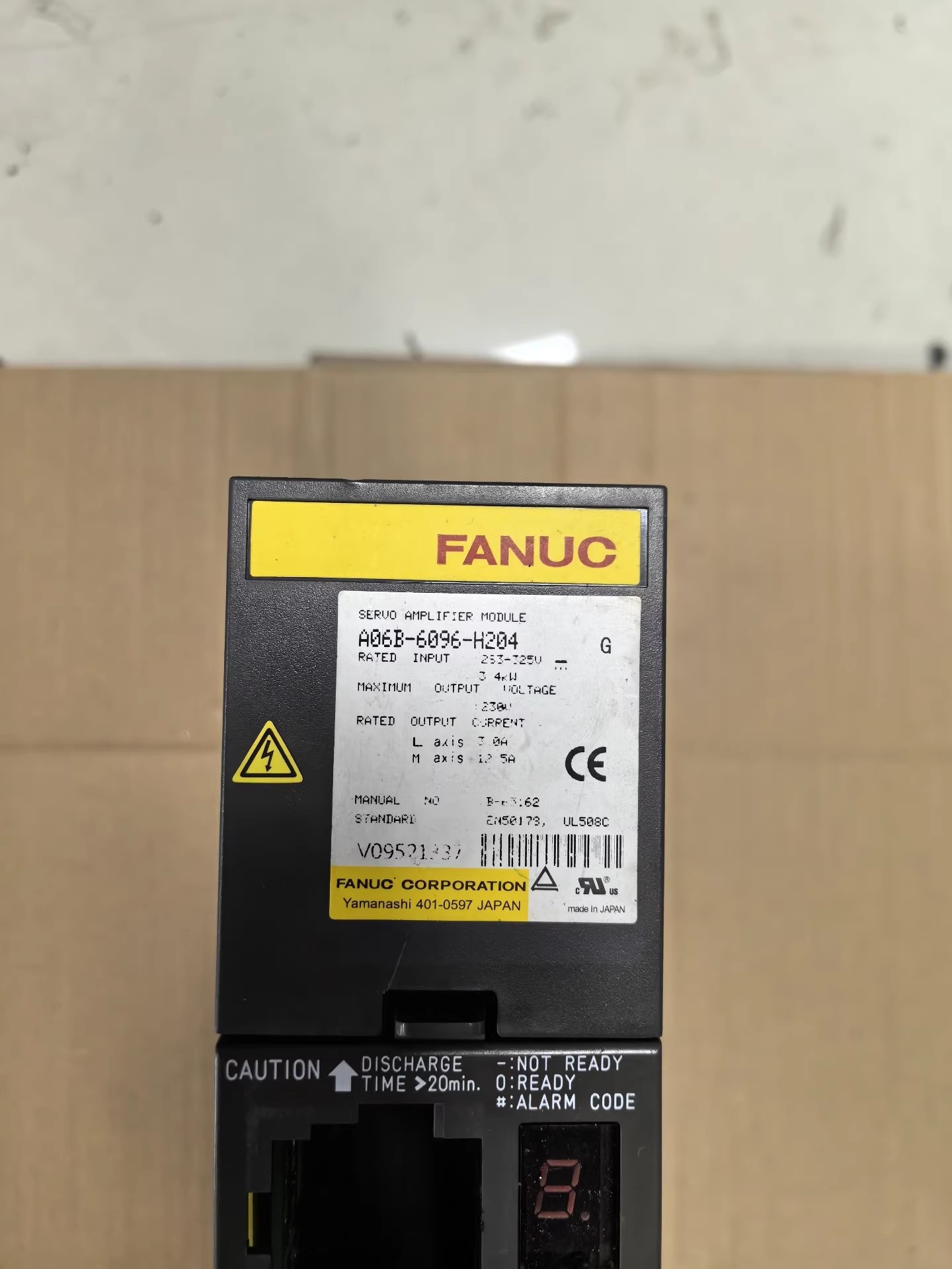 A06B-6096-H105 Genuine FANUC Servo Motor Brand New and Genuine inverter test OK Fast Shipping