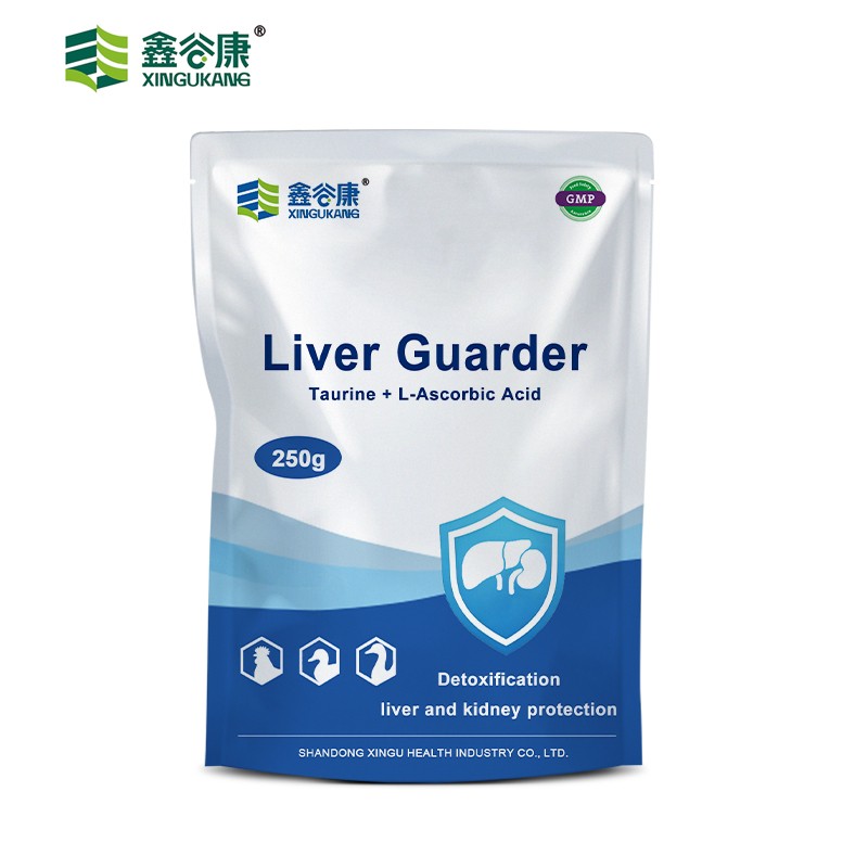 Mixed Feed Additive Taurine + L-Ascorbic Acid Liver Guarder Detoxification, liver and kidney protection Mixed Feed Additive Taurine + L-Ascorbic Acid Liver Guarder Detoxification, liver and kidney protection