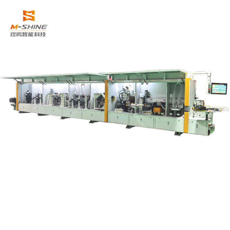 jinan m-shine automatic edge bander machine  wood furniture pvc edge banding machine edge bander