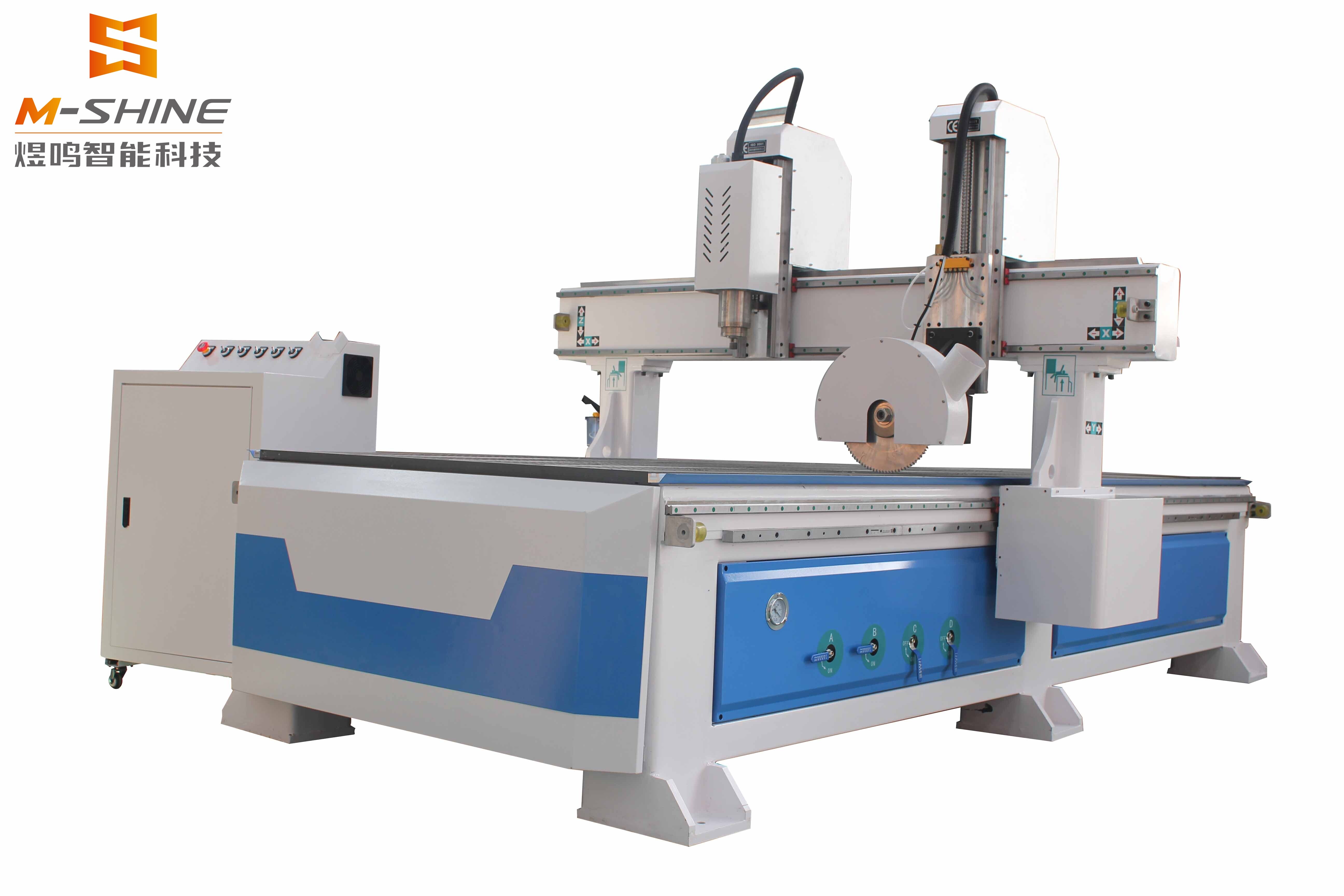 1325 engraving machine with saw blade