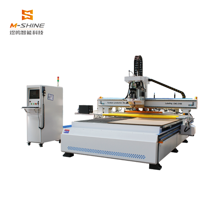 2140 row drilling CNC router，with automatic labeling function configured