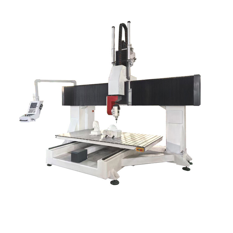 The Latest 5 Axis CNC Router for SaleBest 1224 5 Axis CNC Machine for Wood & Foam Carving