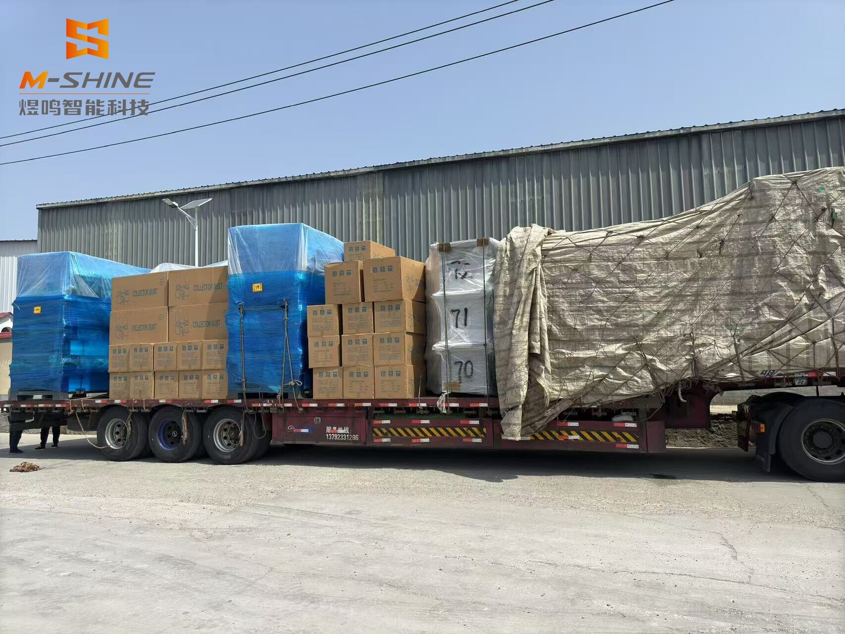 Five CNC cutting machines were delivered to Vietnamese customers as scheduled, and JinanM- shine has once again been recognized bypartners!