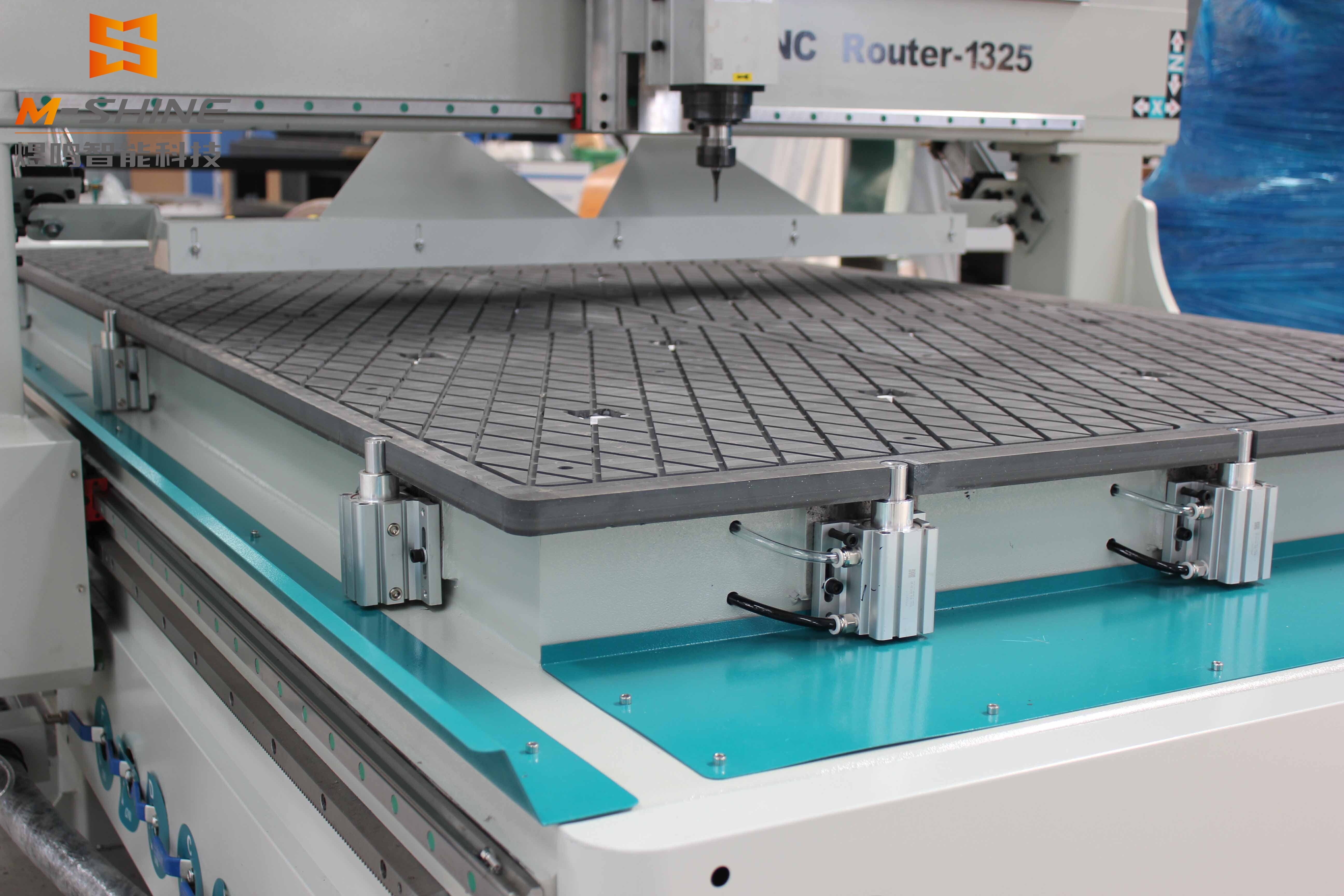 The advantages of using cylinder positioning in woodworking atc nesting cnc router