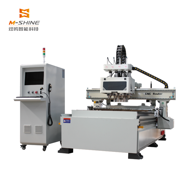 New 1328 four process cutting machine with cover jinan m-shine
