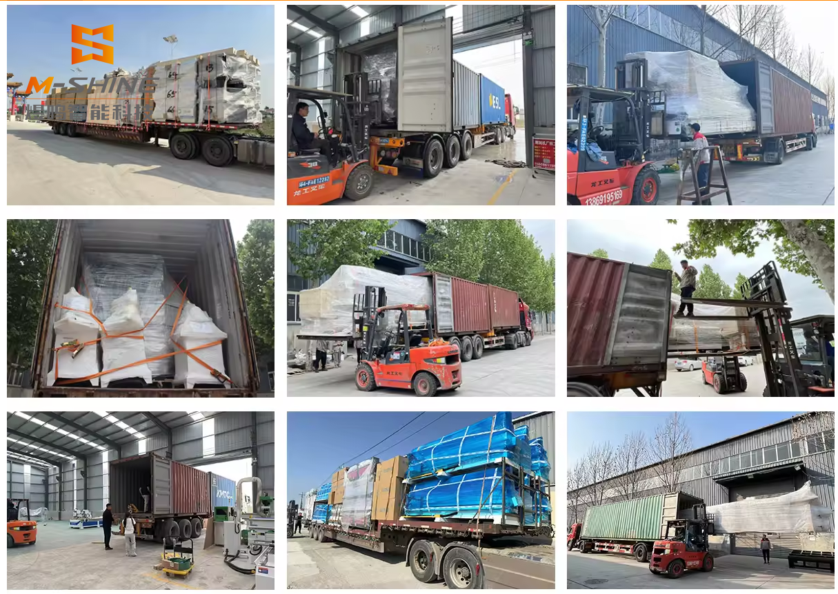 JINAN M-SHINE woodworking machinery exports to 30 countries worldwide in the first half of 2025