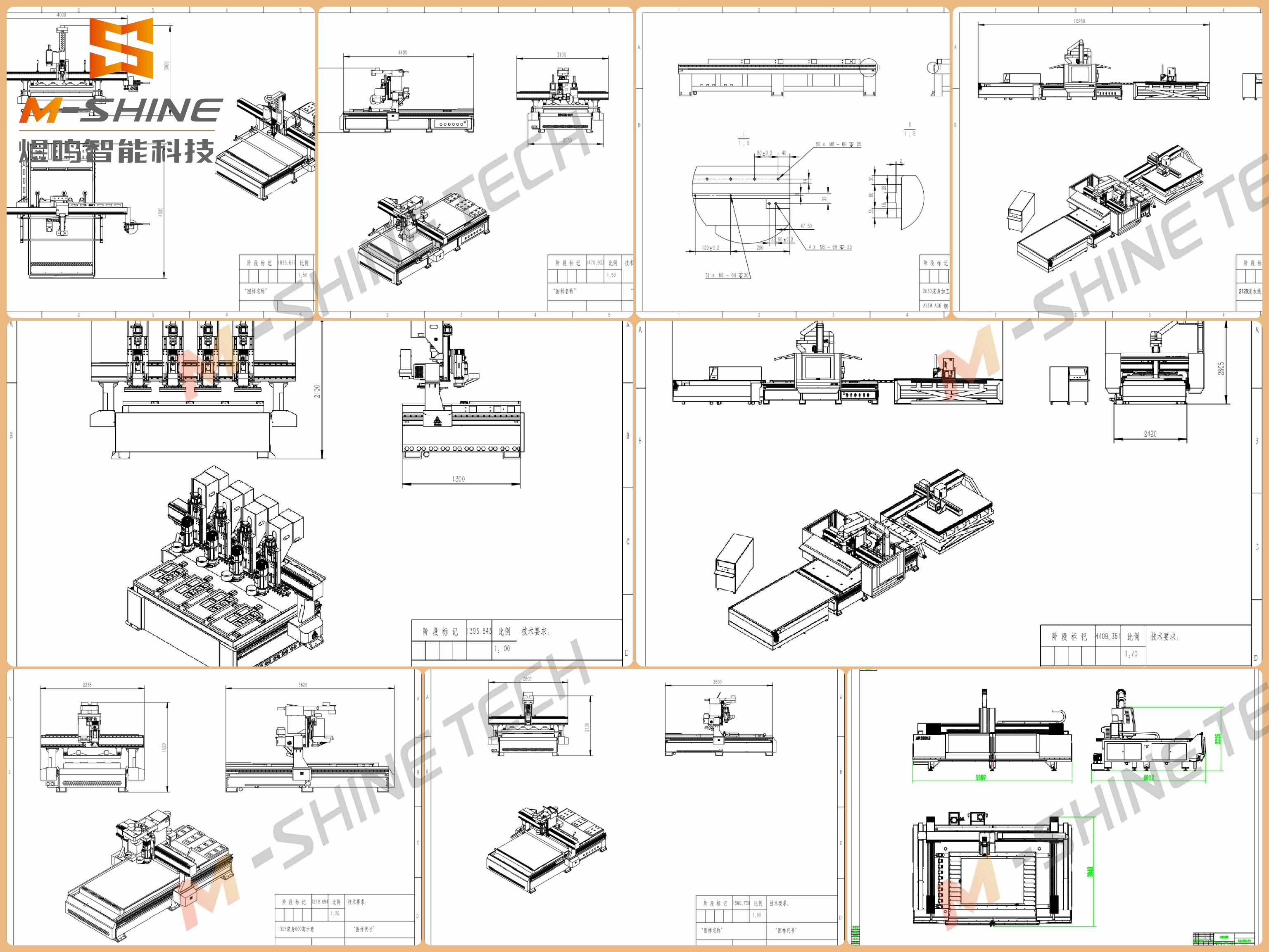 What processes can different cnc woodworking engraving machines accomplish?