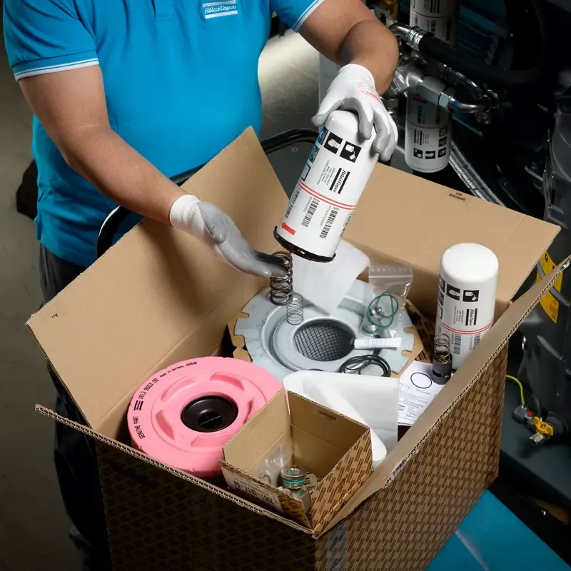 Air compressor parts Rely on performance and reliability as new after each service intervention with genuine air compressor parts from Atlas Copco.