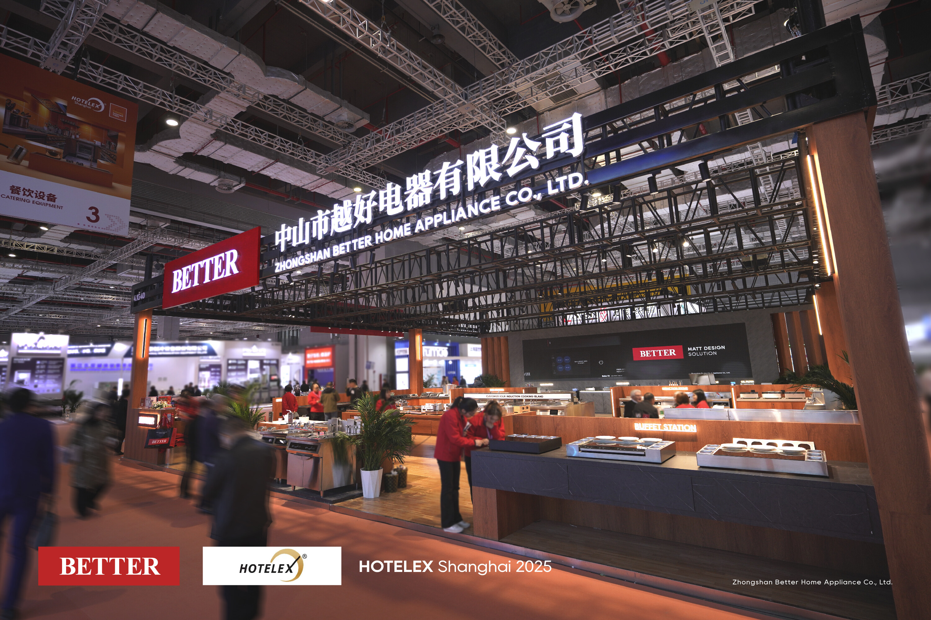 BETTER debuts Smart Induction Product Matrix in HOTELEX Shanghai 2025