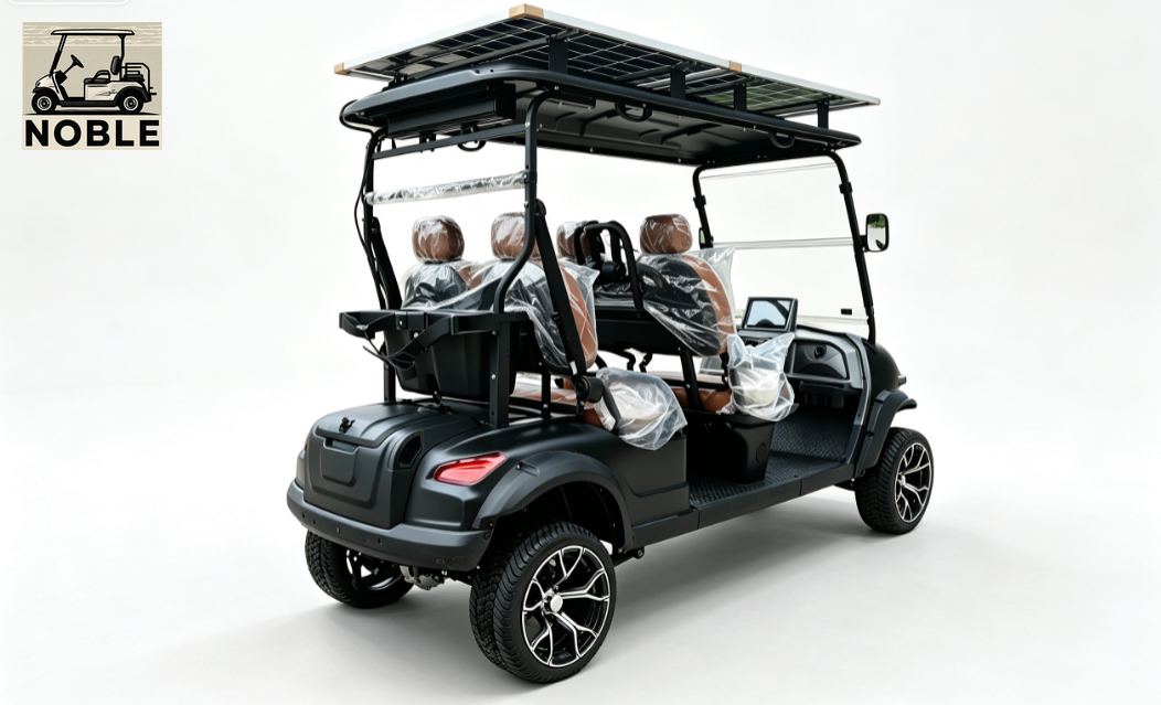 Voiturette de golf 4 places avec panneau solaire NOBLE X660GA4