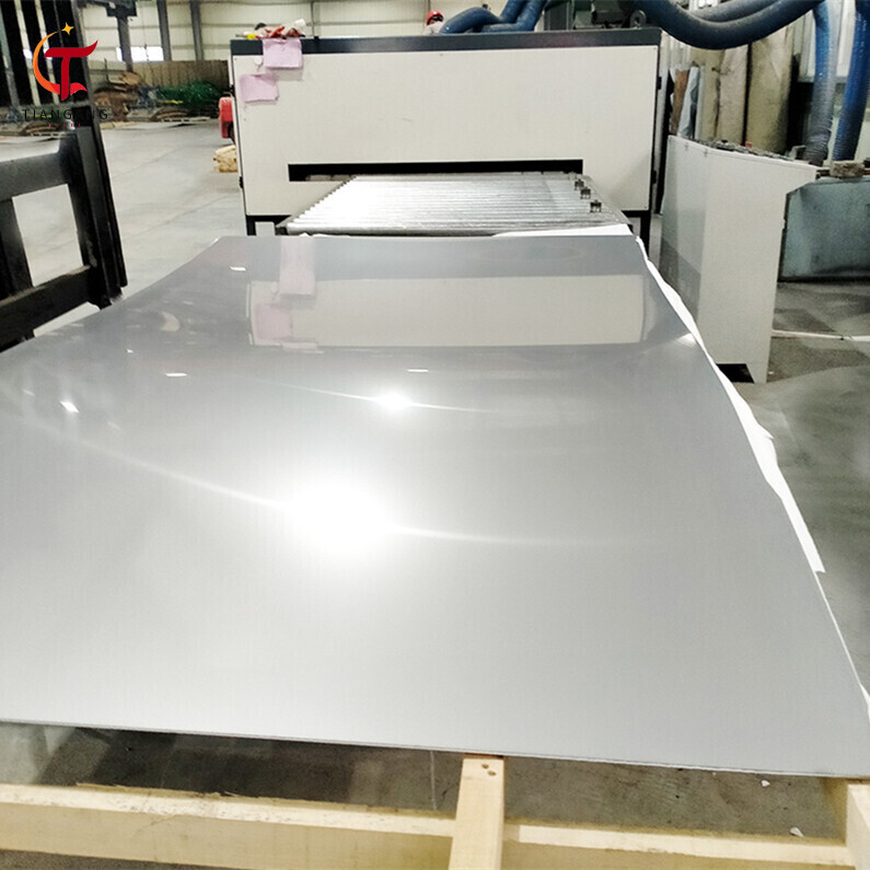 Placa de acero inoxidable 202