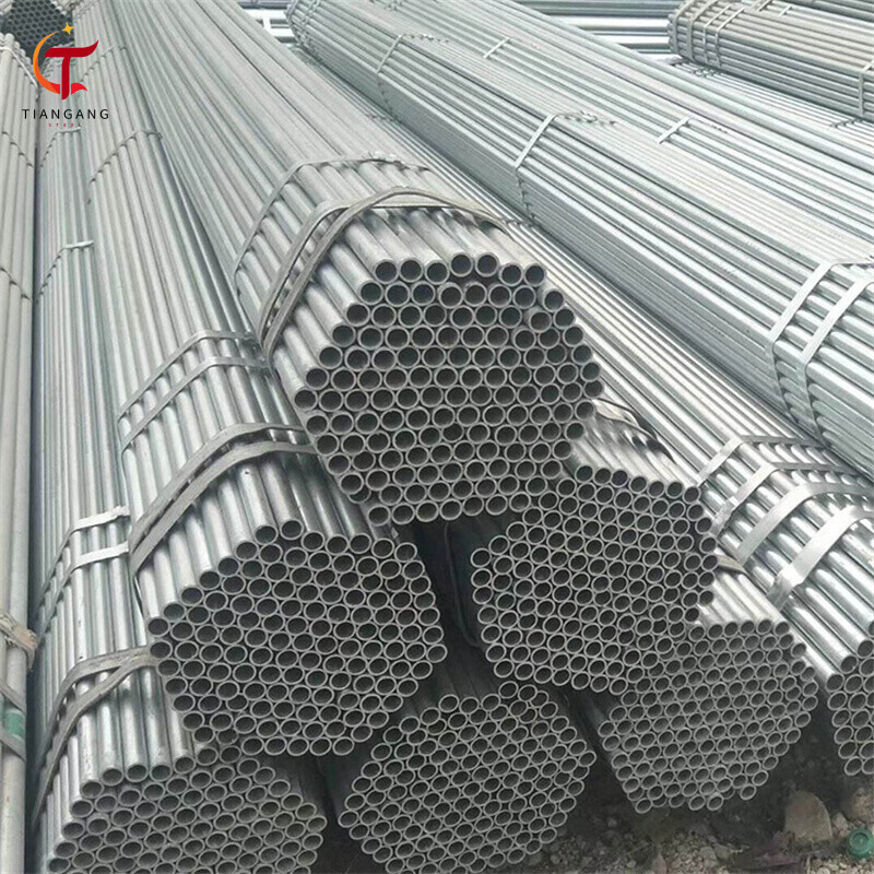Tubo redondo de acero galvanizado Q215