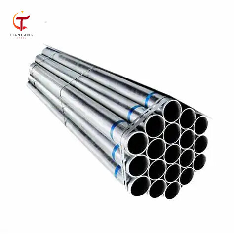 Tubo redondo de acero galvanizado Q215