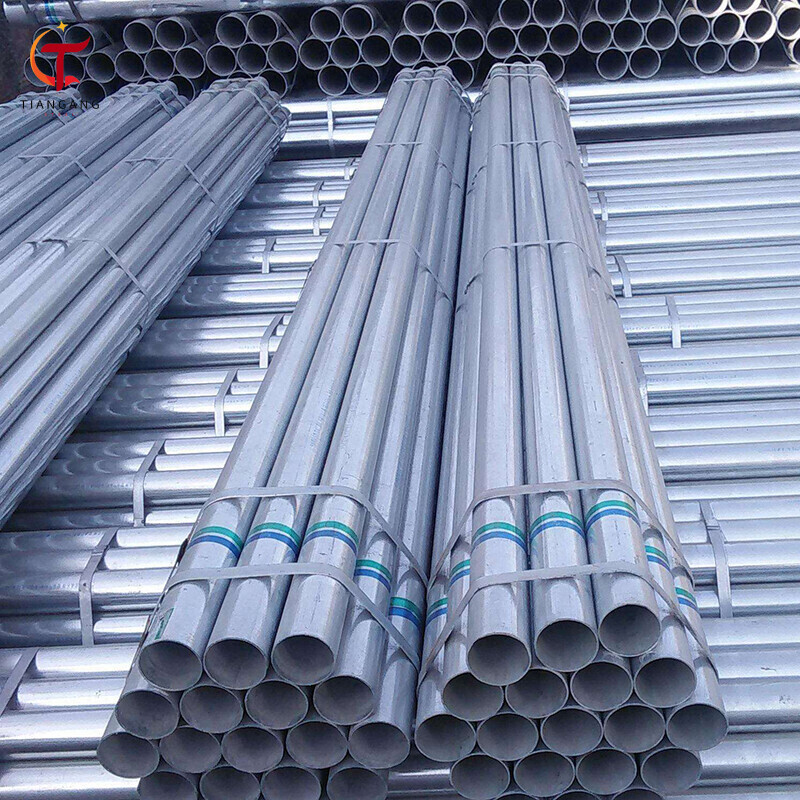 Tubo redondo de acero galvanizado