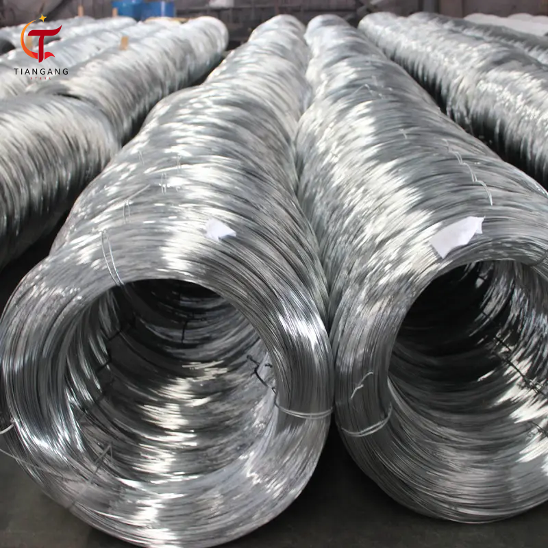 Alambre de acero galvanizado DX53D+Z