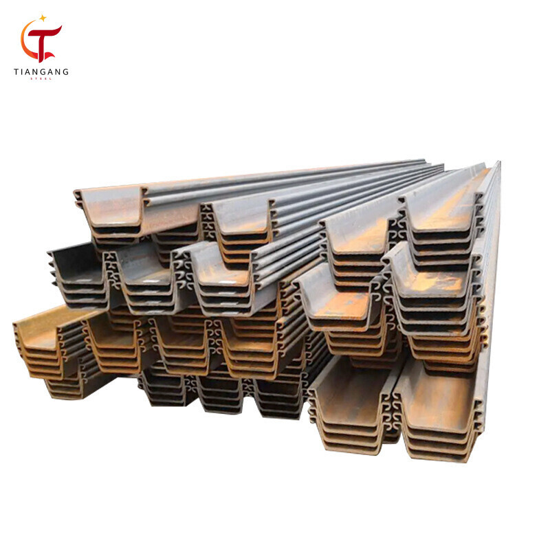 Tablestaca de acero en forma de U A 33 E 36-3