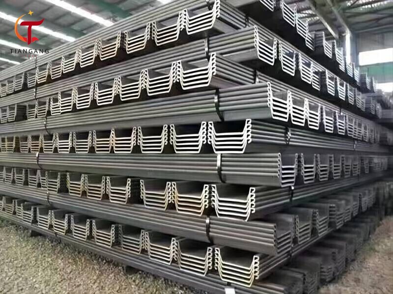 Tablestaca de acero en forma de U S185 S335J2
