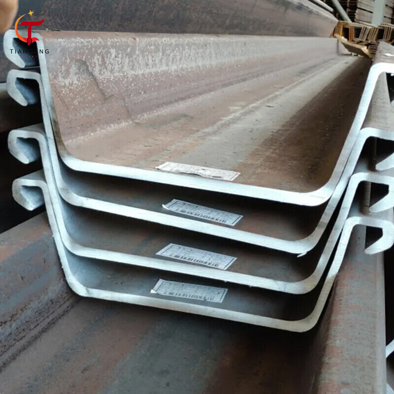 Tablestaca de acero en forma de U A53 Gr.A A656 Gr.50