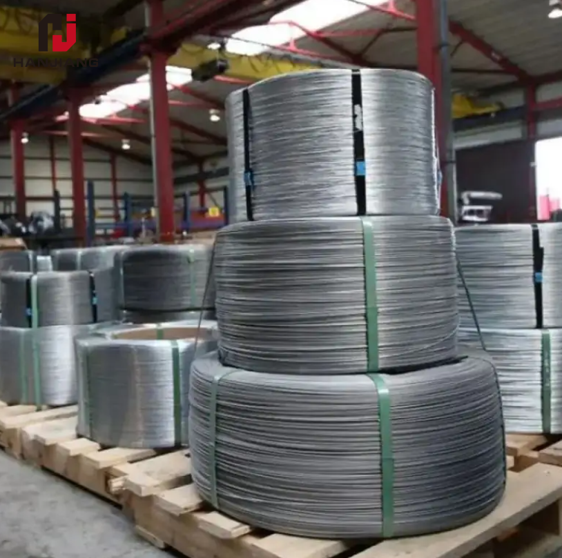 Galvanized Steel Wire for Steel Wire Rod Saer6 Steel Wire 0.5 mm 1 mm 1.2 mm