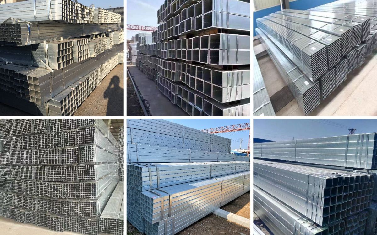 工厂 Galvanized Steel Square Tube