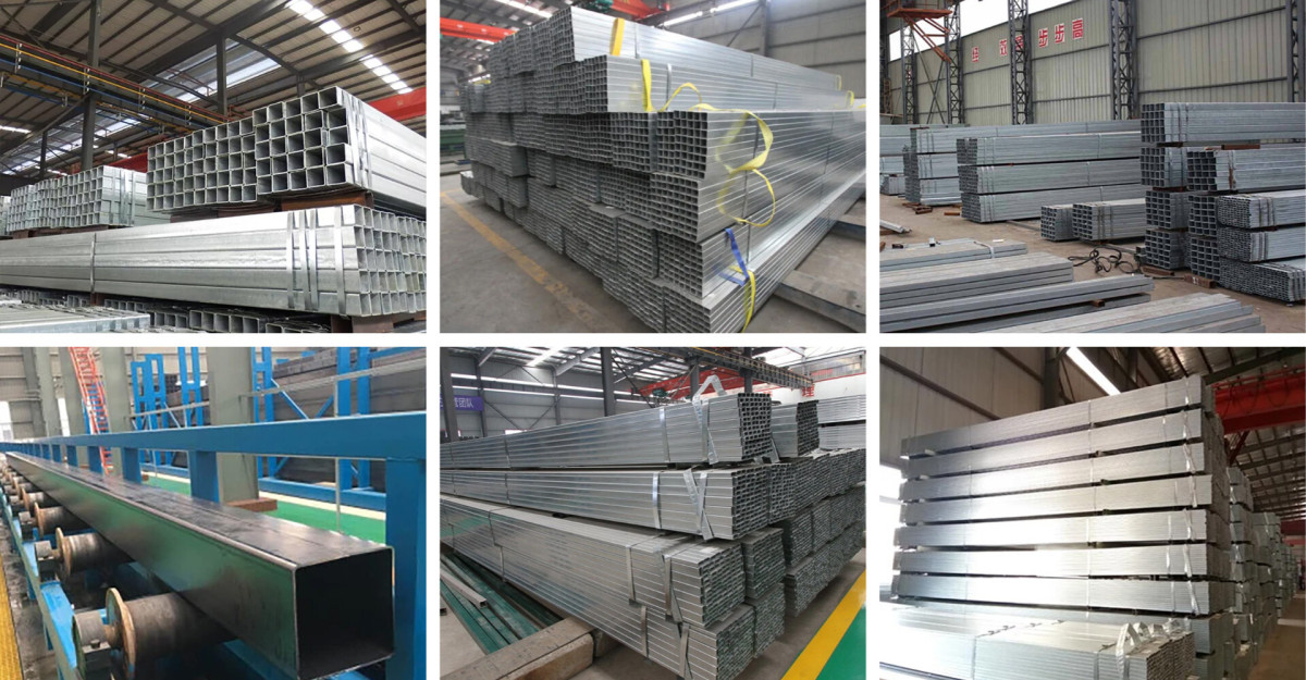 镀锌方管.jpg Galvanized Steel Square Tube