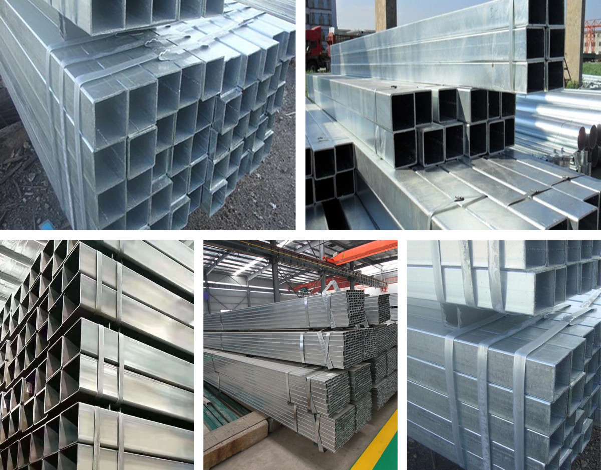产品展示镀锌方管.jpg Galvanized Steel Square Tube