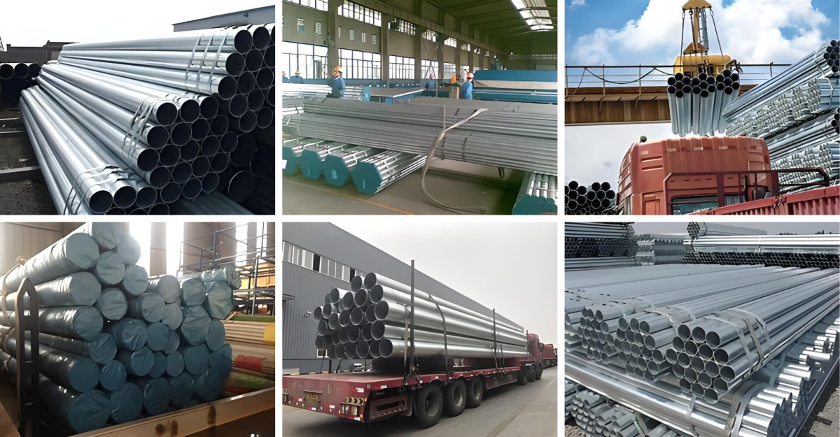 镀锌圆管.jpg Galvanized Steel Round Pipe