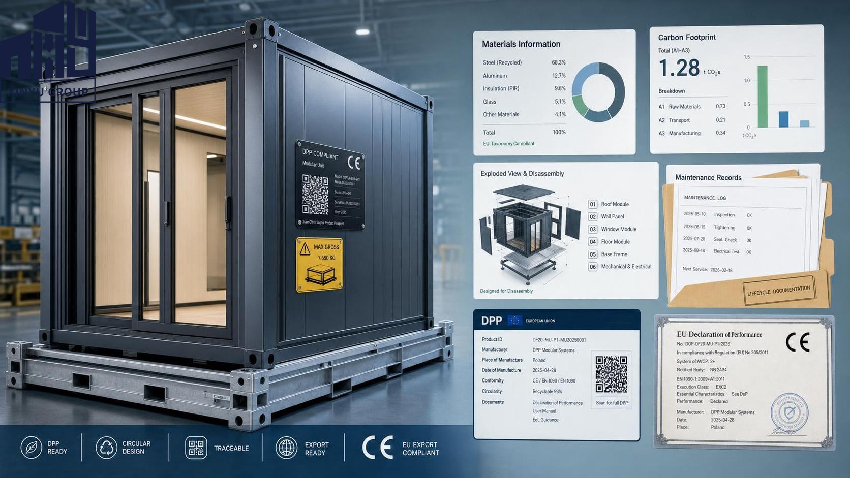 EU DPP Rule Takes Effect for Container House Exports EU DPP Rule Takes Effect for Container House Exports