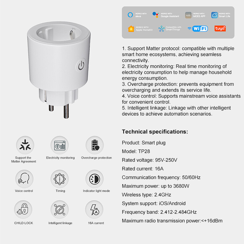 Smart socket TP28