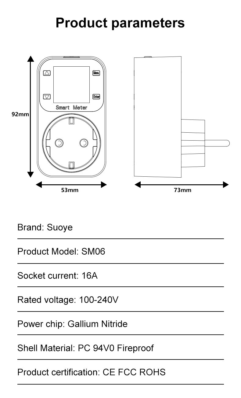 Smart conversion socket SM06