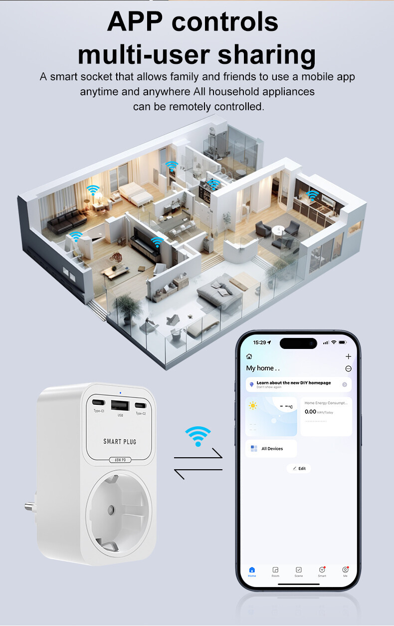 TP16Intelligent conversion socket TP16