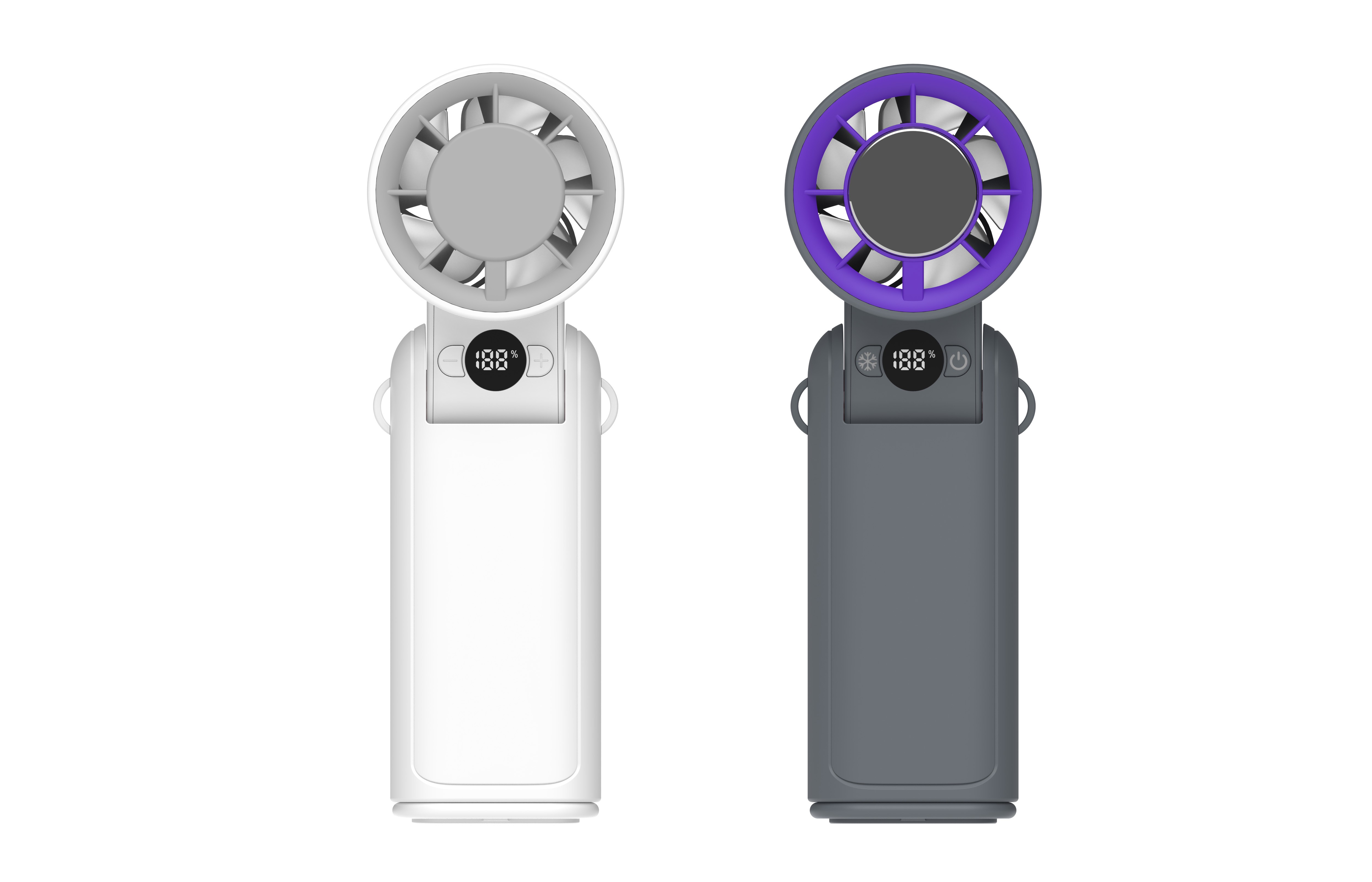 Foldable Handheld Mini Fan, Portable  Rechargeable Personal Fan for Summer