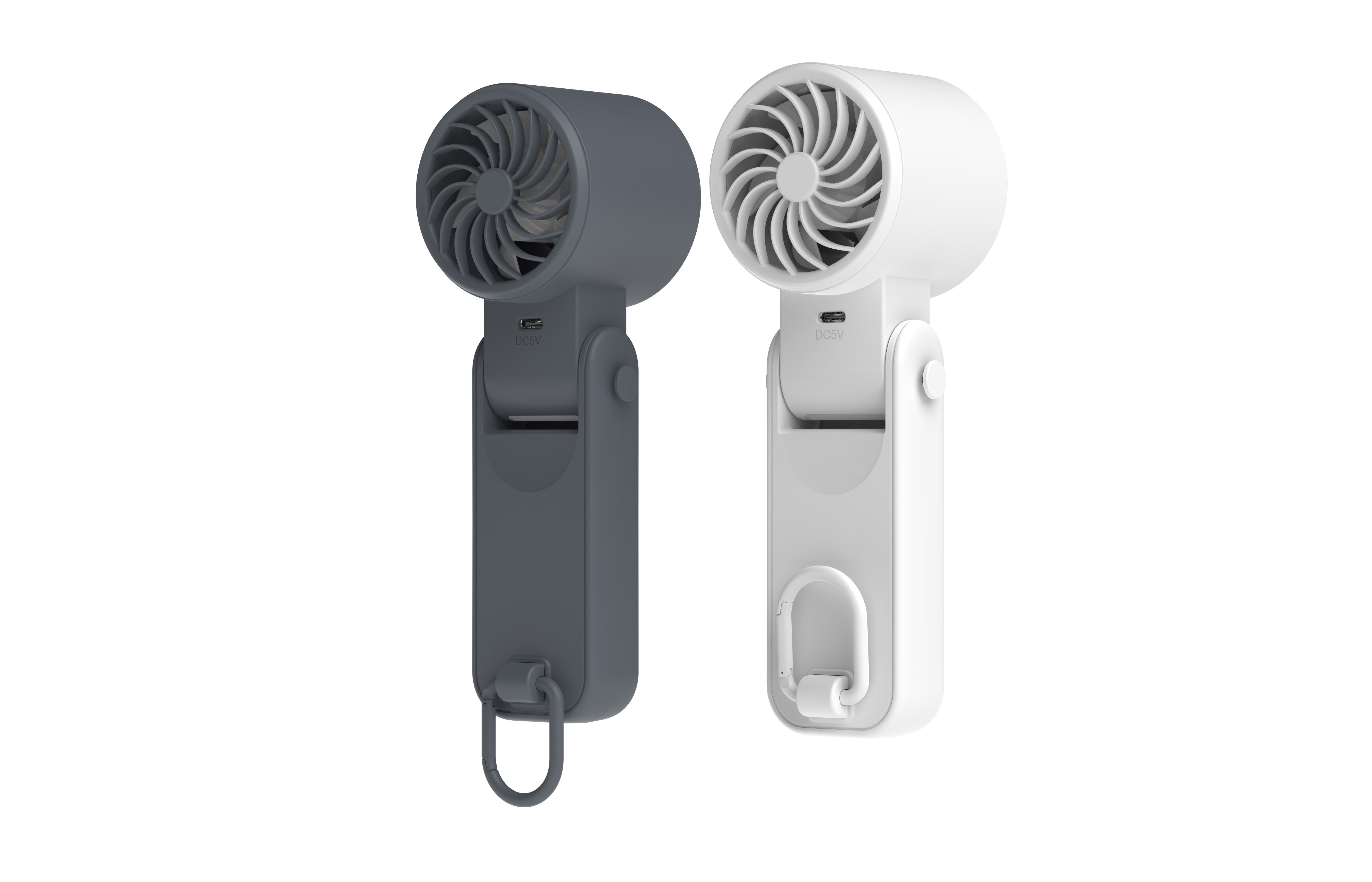 Handheld Foldable Mini Fan, Portable Rechargeable , Personal Small Fan for Travel, Office, Outdoor, Summer Cooling