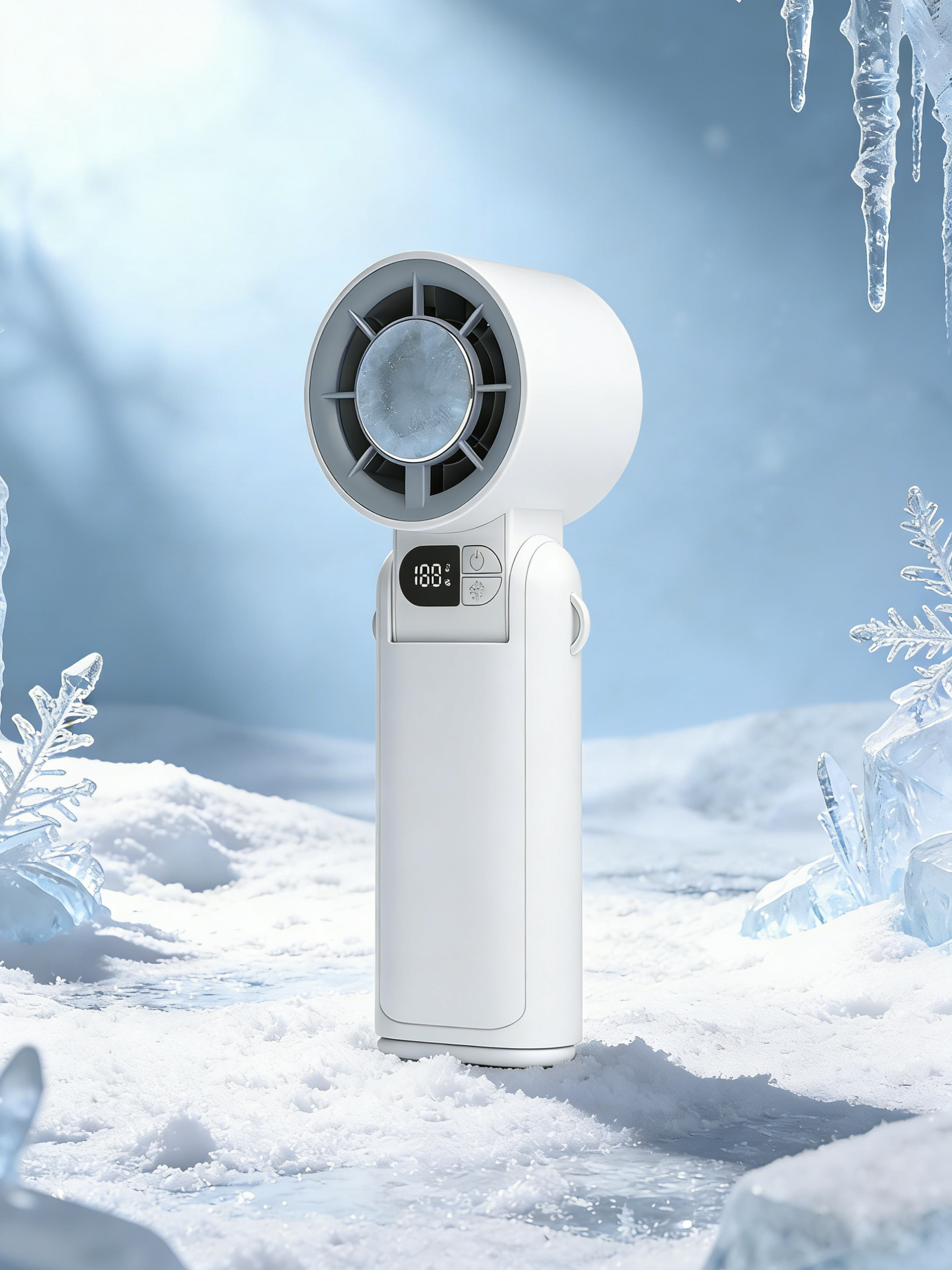 Portable Handheld Fan, Foldable  Rechargeable Mini Fan, Personal Cooling Fan for Travel, Commute, Office, Camping, Summer Essential