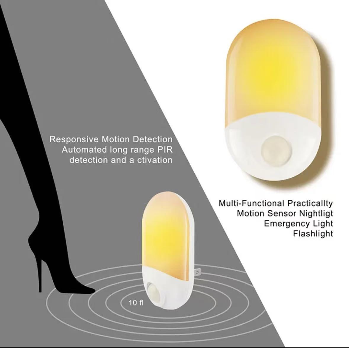 LED Night Lights，Plug into Wall ， soft light, Bright Nightlight , for Adults Kids Room Bedroom Bathroom Hallway Kitchen