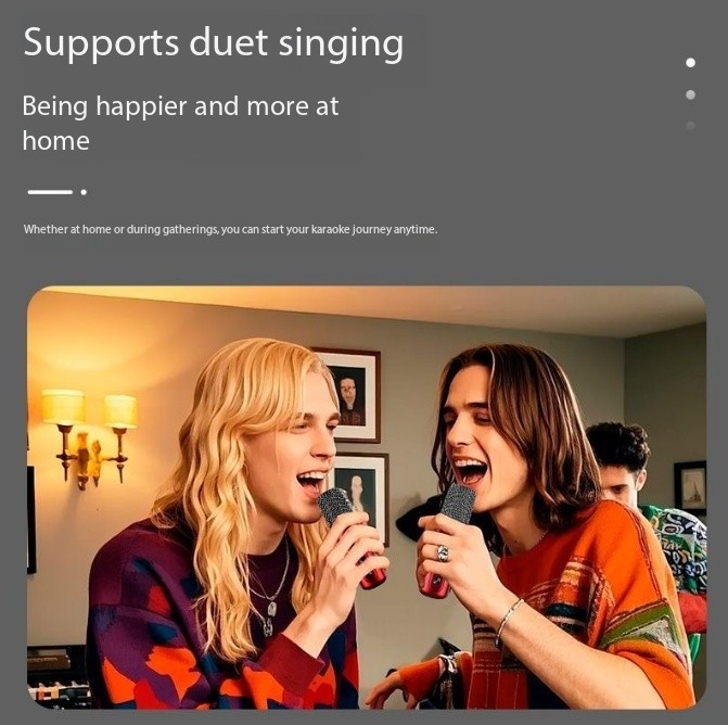 Dual Microphone Wireless Bluetooth Speaker YS-203