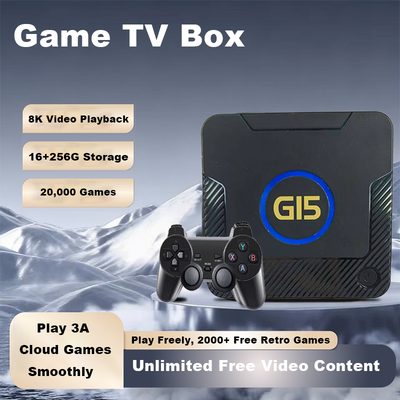 8K Ultra HD Gaming TV Box ,Home Gaming Device ,Support Phone Screen Casting