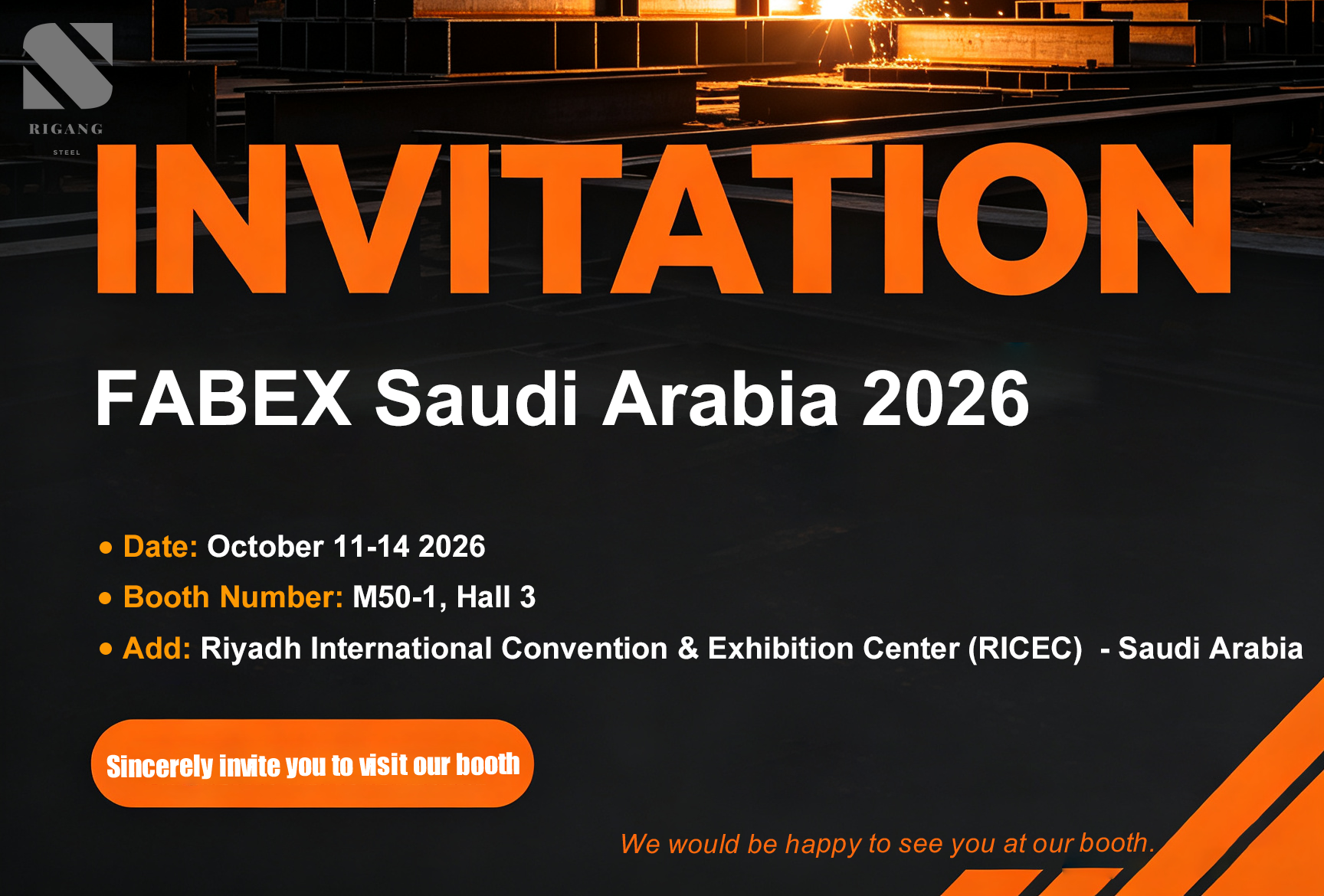 Shandong Rigang New Material Invites You to FABEX Saudi Arabia 2026