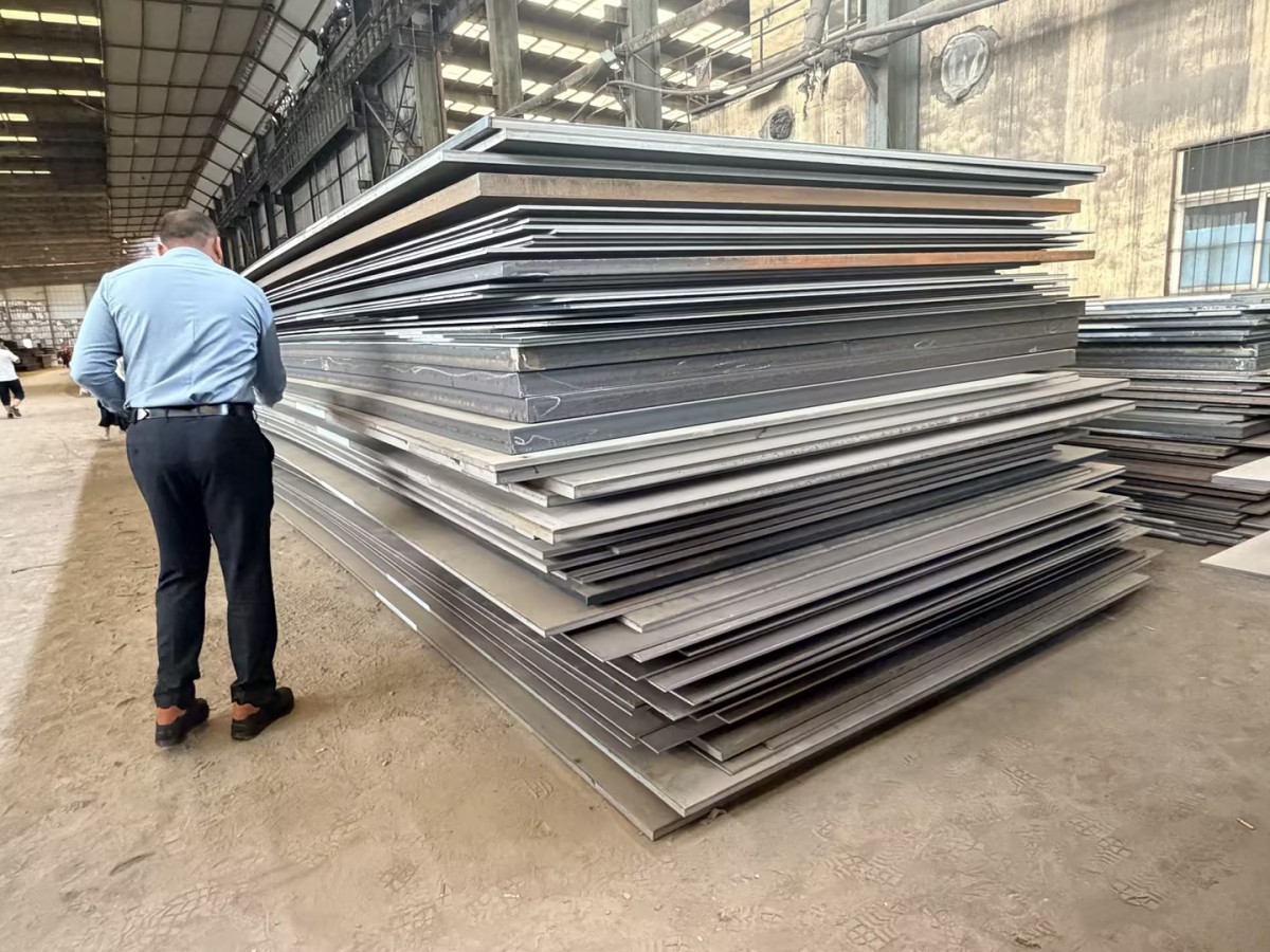 Customer Inspection Passed for Carbon Steel Plate Order