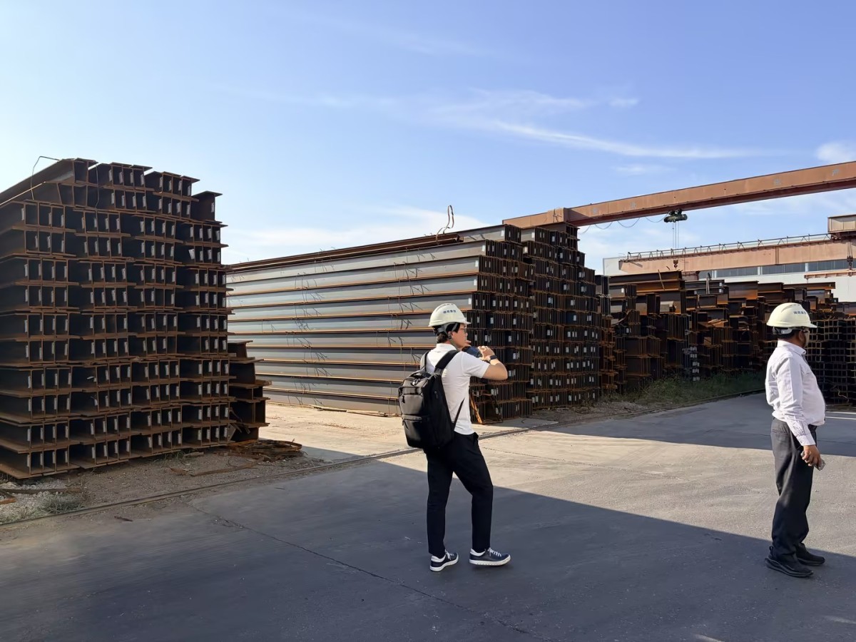 Customer On-Site Inspection | Lenser Metal Profile Steel