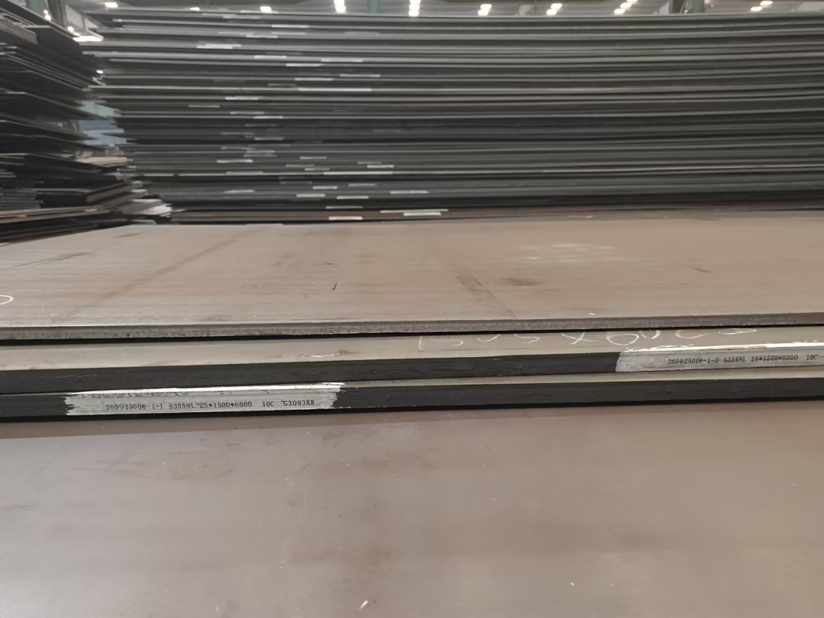 One Order, Two Thicknesses: S355NL Heavy Plates Inspected & Approved for Shipment